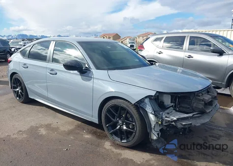 2022 Honda Civic Sport из США, поврежденный, VIN 19XFL2H84NE012982